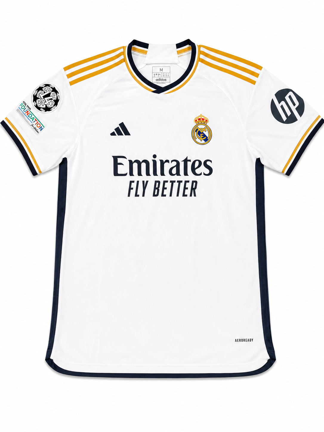 Eduardo Camavinga Signed 23/24 Real Madrid Jersey with Inscription