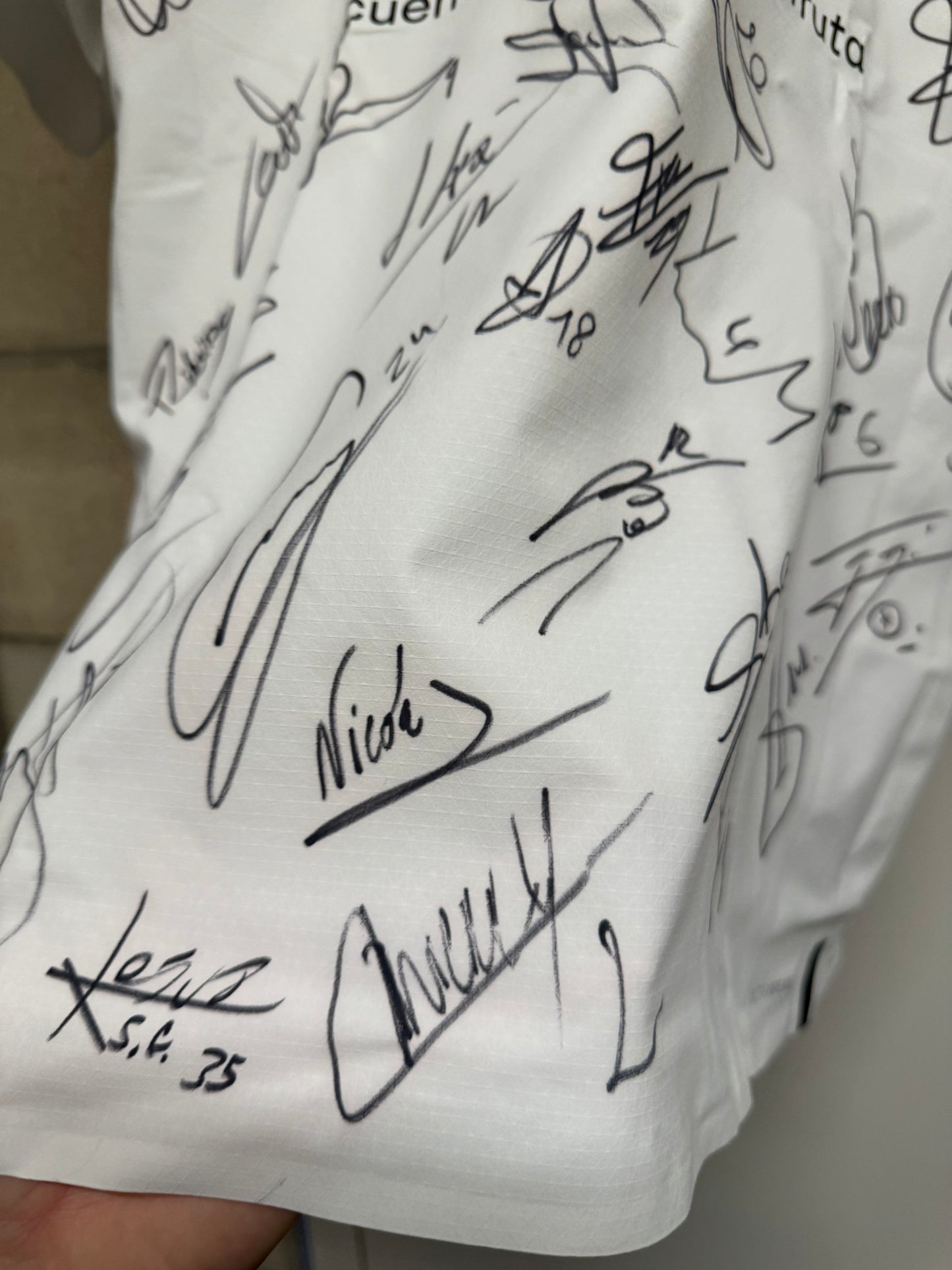 Valencia CF Team-Signed Jersey – MatchWornShirt Authenticated