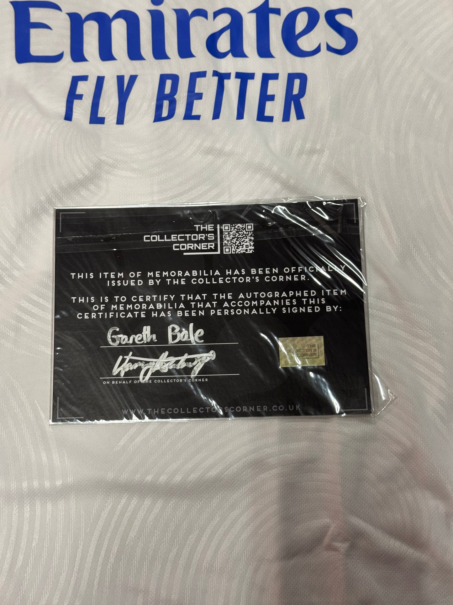 Gareth Bale Signed Real Madrid Jersey (2021/22)