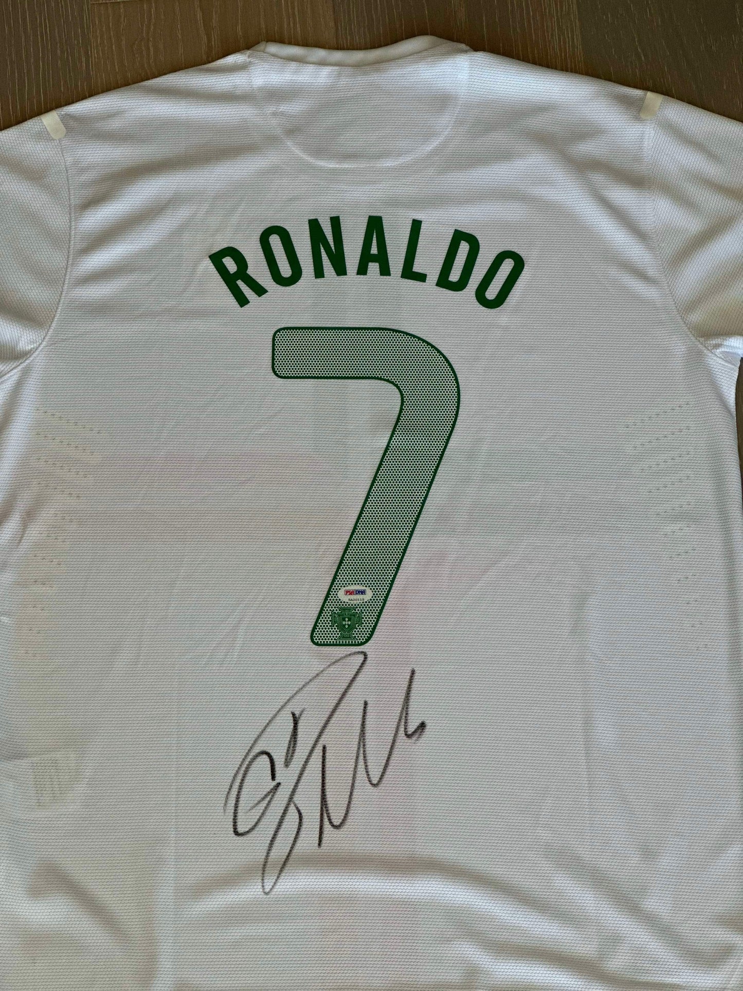 Cristiano Ronaldo Signed Player Issue Portugal Jersey
