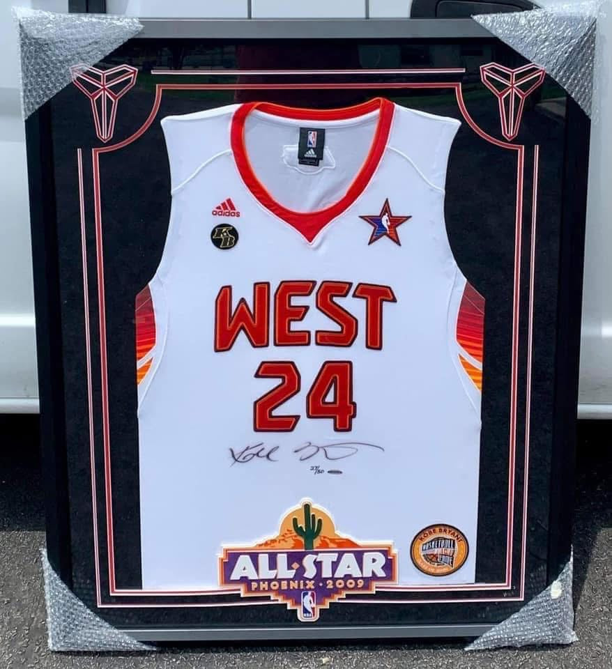 Kobe Bryant Signed and Framed Limited Edition Authentic 2008-09 All Star Game Jersey