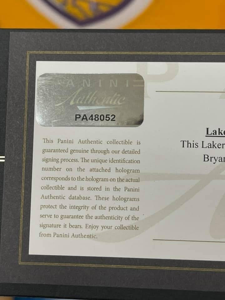 Limited Edition Lakers Signed Shooting Shirt from ‘97 All Star Game with “‘97 Dunk Champion” Inscription