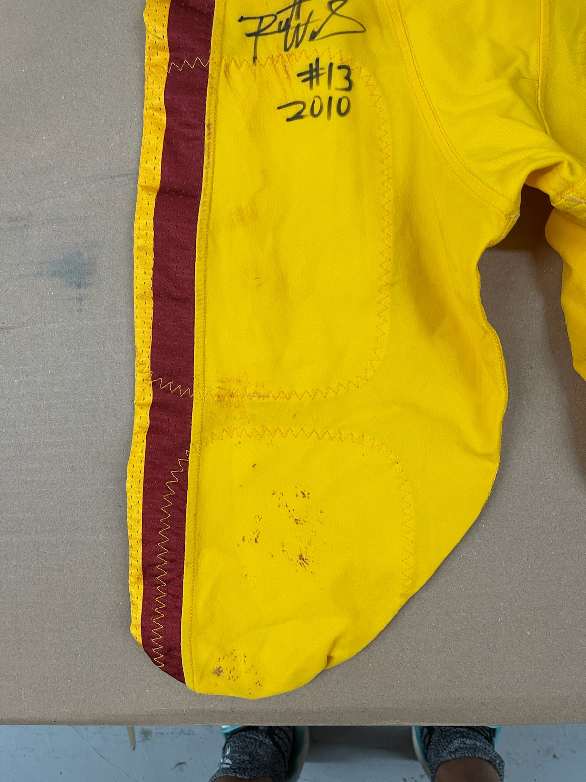 Robert Woods Signed Freshman Year USC Trojans Football Pants