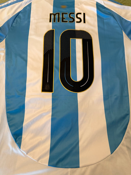 Lionel Messi Signed Argentina Jersey