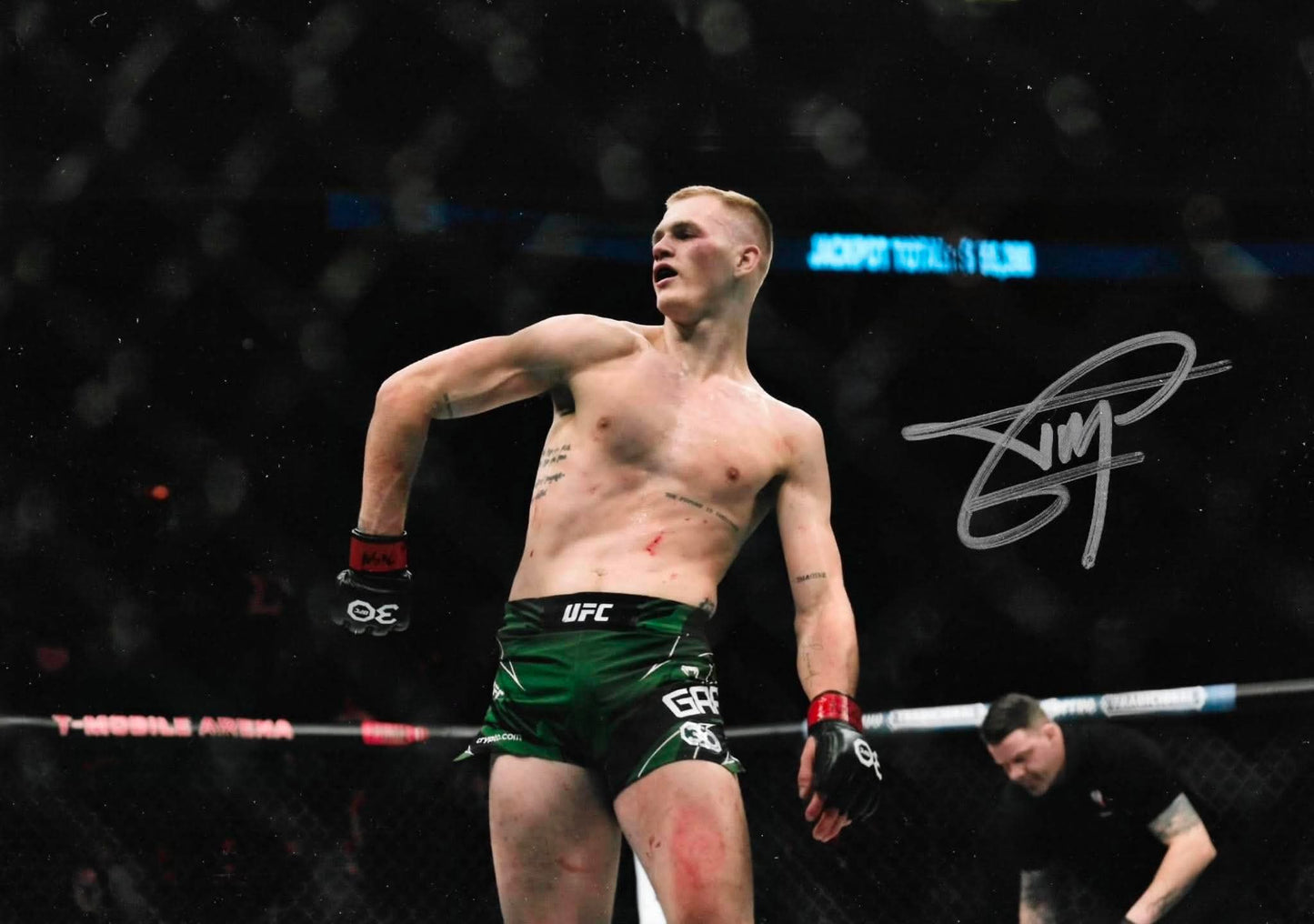 Ian Machado Garry Signed A4 Photo