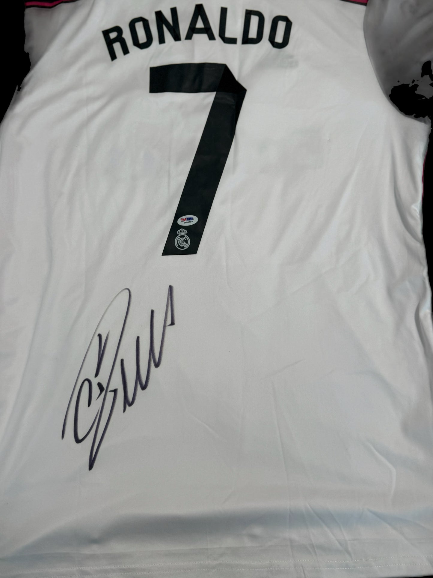 Cristiano Ronaldo Signed Real Madrid Jersey – 2014/15 Home Kit (PSA/DNA Witnessed Autograph)