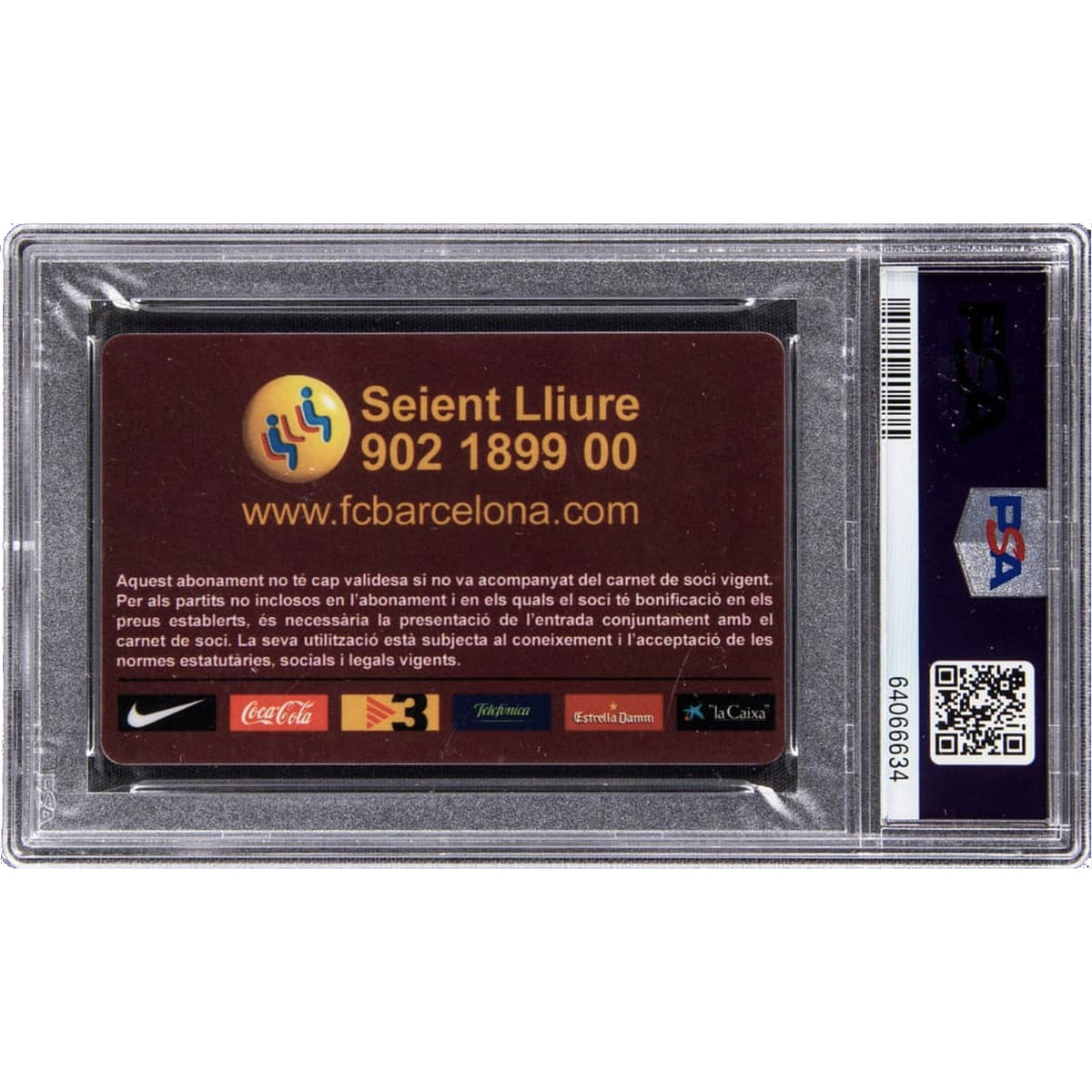 Oct. 22, 2005 – Lionel Messi First FC Barcelona La Liga Start Pass