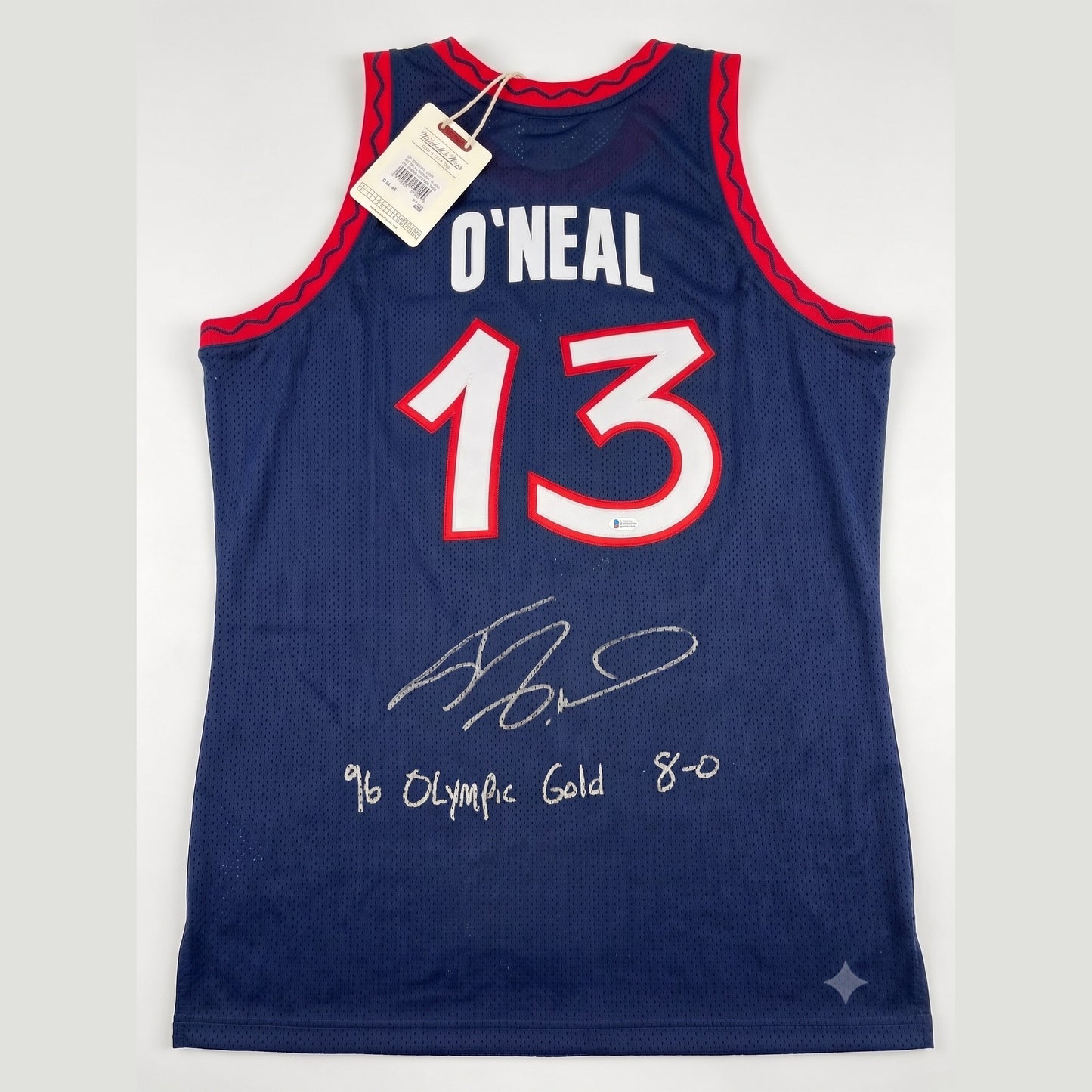 Shaquille O'Neal Signed and Inscribed Team USA Jersey