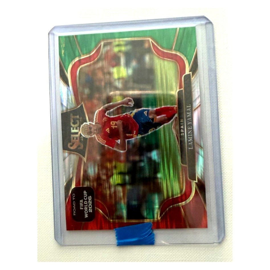 2025-26 Panini Select Lamine Yamal Field Level Green Prizm #220 Spain SP