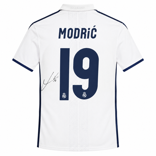 Luka Modrić Signed Real Madrid Jersey – 2016/17 Player Issue