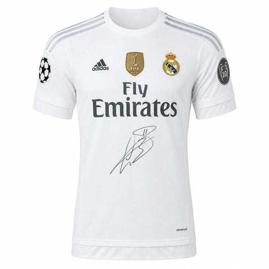 Gareth Bale Autographed 2015/16 Real Madrid Jersey