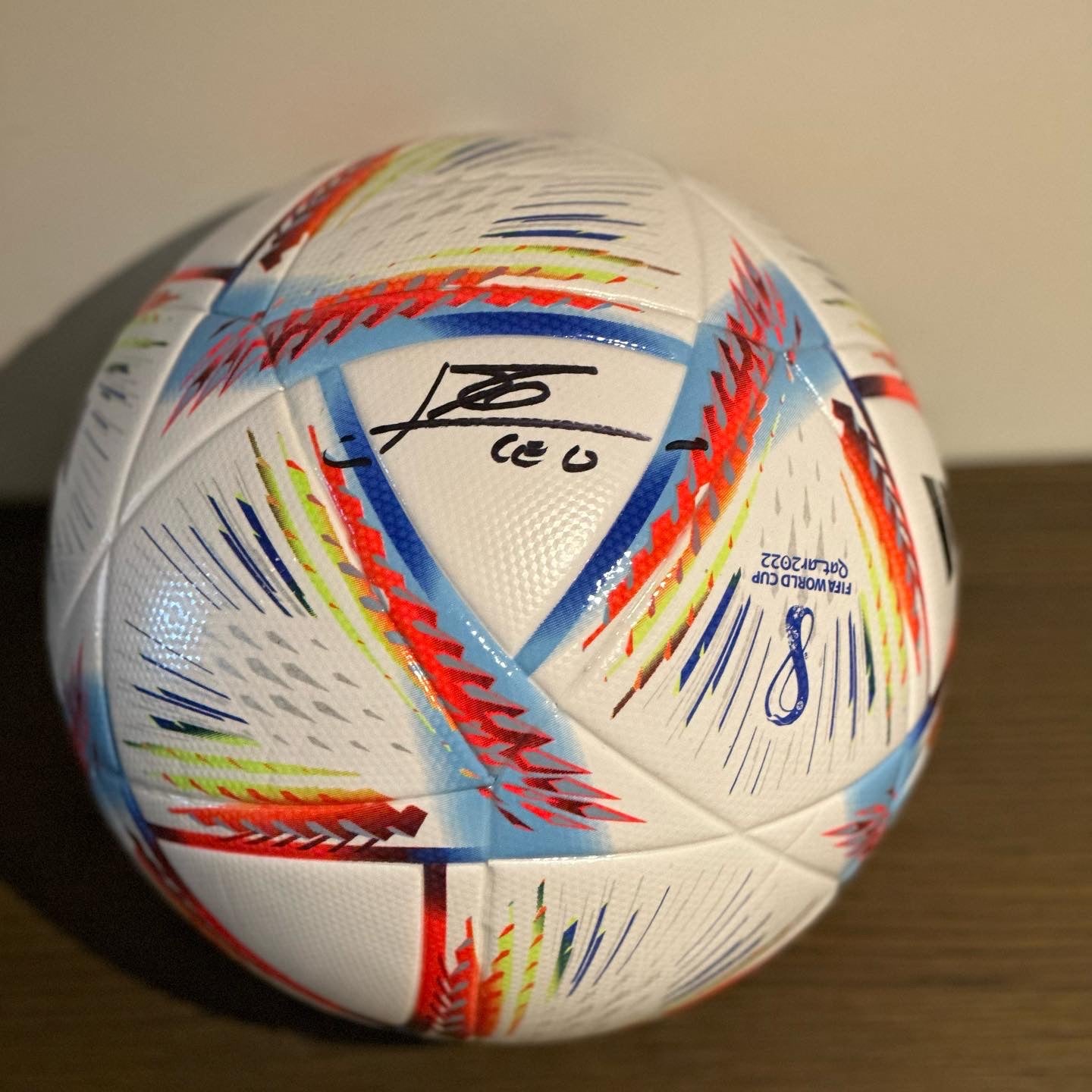 Lionel Messi Signed 2022 World Cup Ball