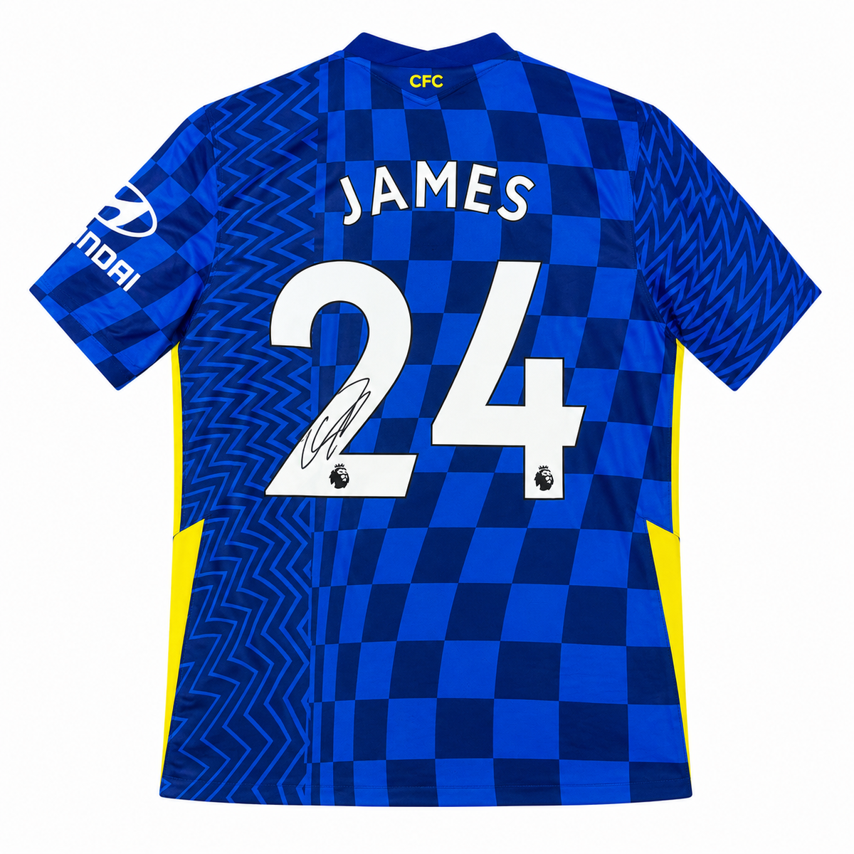 Reece James Signed Chelsea FC Home Jersey – 2021/22 Season