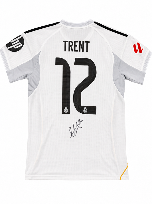 Trent Alexander-Arnold Signed Real Madrid Jersey