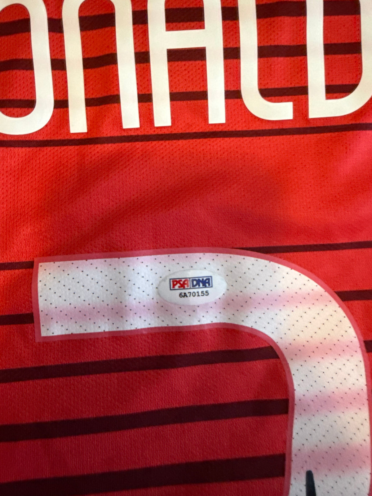 Cristiano Ronaldo Signed 2014 Portugal Jersey - PSA Witnessed