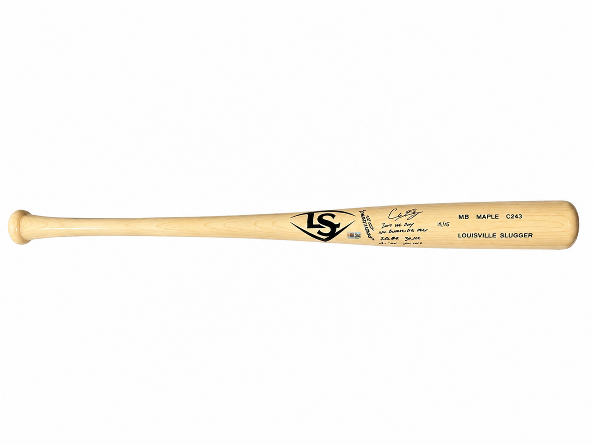 Cody Bellinger Signed and Inscribed Limited Edition Bat w/ 6 Inscriptions