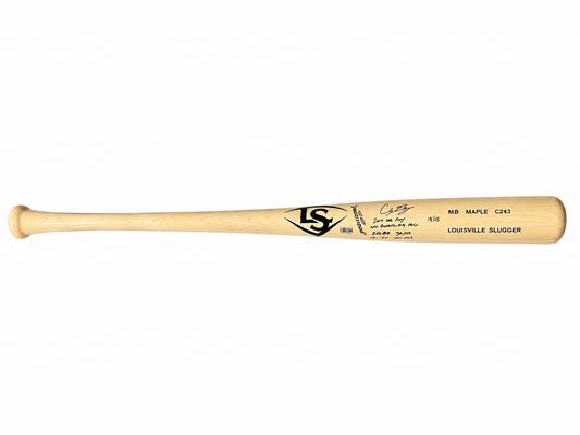 Cody Bellinger Signed and Inscribed Limited Edition Bat w/ 6 Inscriptions