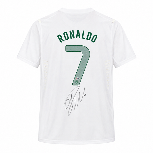 Cristiano Ronaldo Signed Player Issue Portugal Jersey