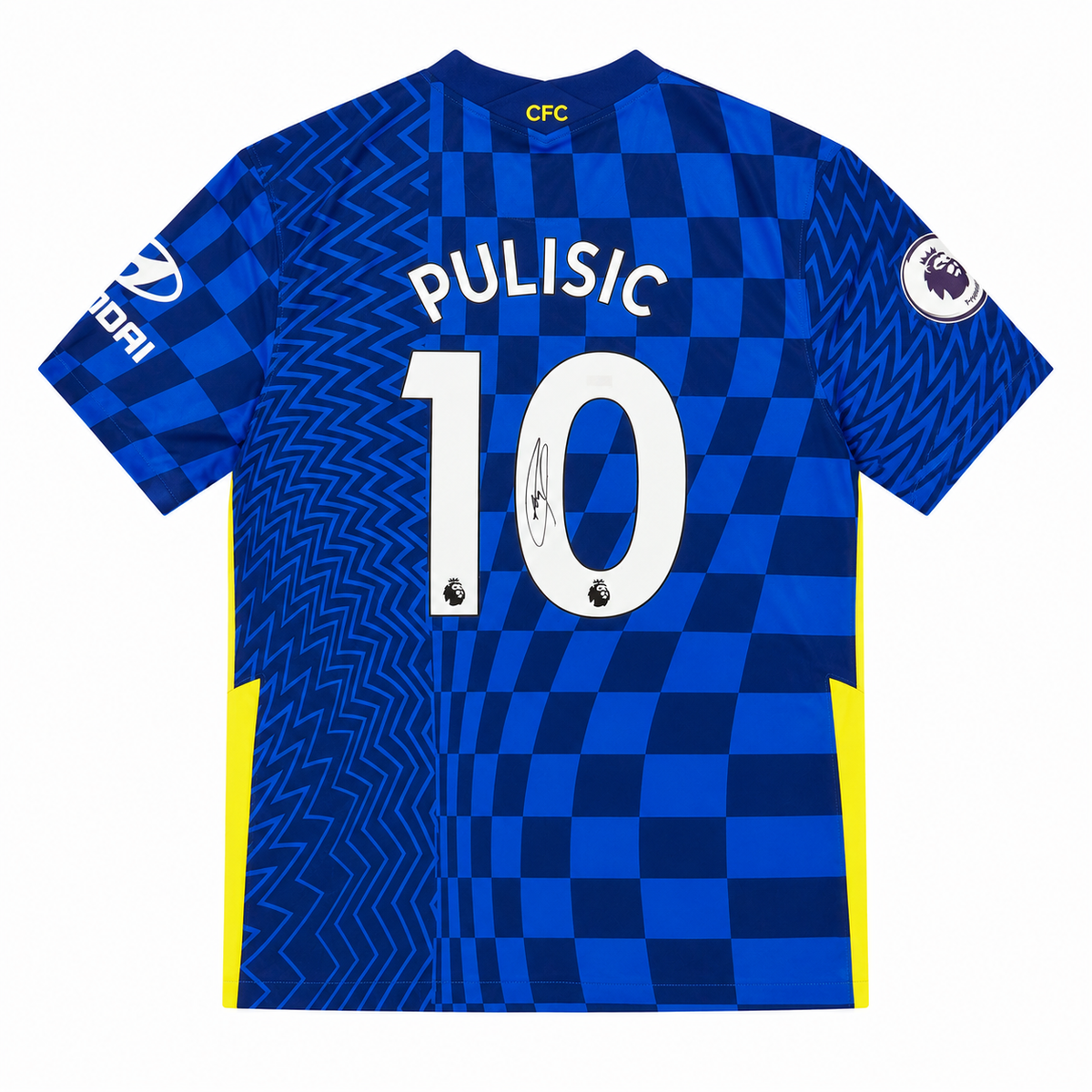Christian Pulisic Autographed 2021/22 Chelsea Jersey – Panini Certified