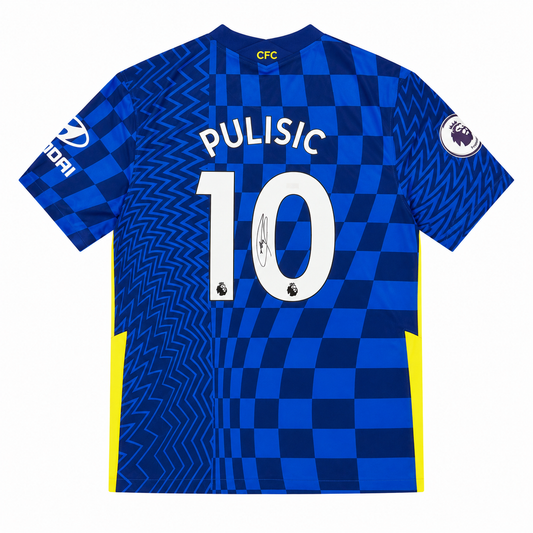 Christian Pulisic Autographed 2021/22 Chelsea Jersey – Panini Certified