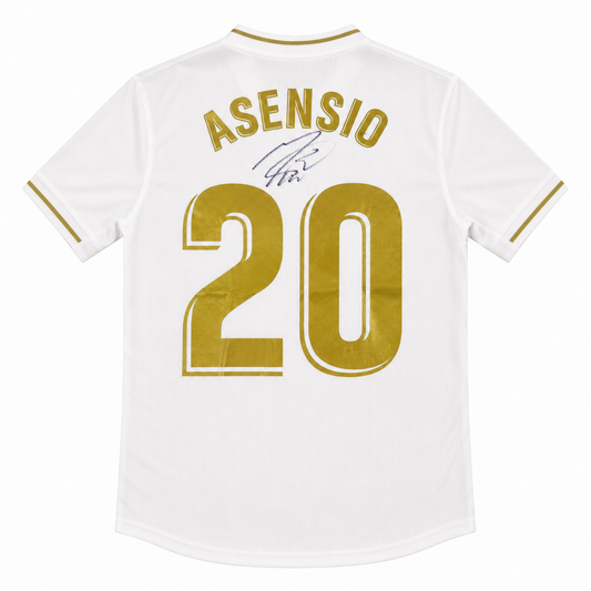 Marco Asensio Match-Worn & Signed Real Madrid Jersey – 2019/20 Season (MatchWornShirt Certified)