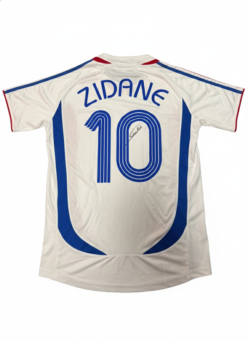 Zinedine Zidane Signed France National Team Jersey