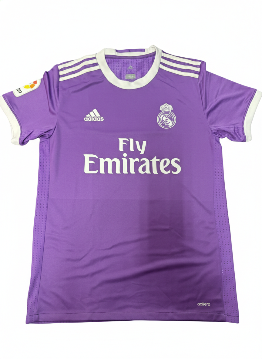 Karim Benzema Signed 2016/17 Real Madrid Away Jersey