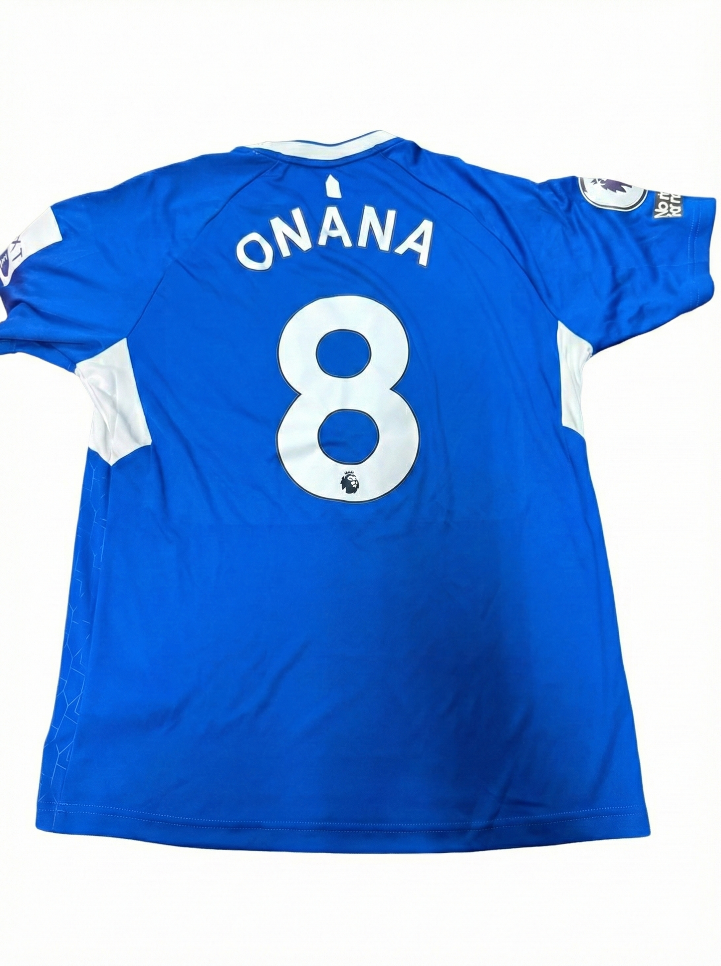 Amadou Onana Match-Issued Everton Jersey – “Mamba Mentality” Inscription