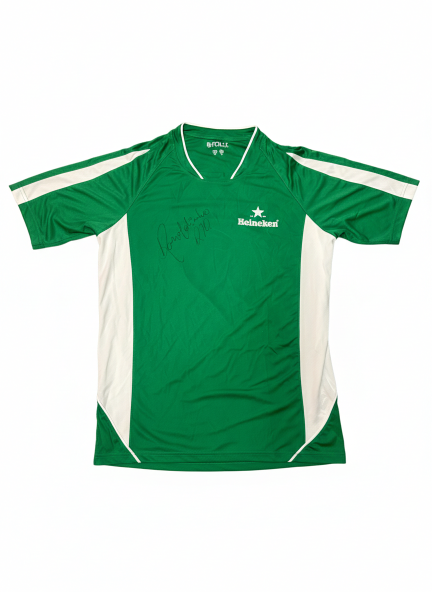 Ronaldinho Signed Limited Edition Heineken Jersey – 1 of Only 50