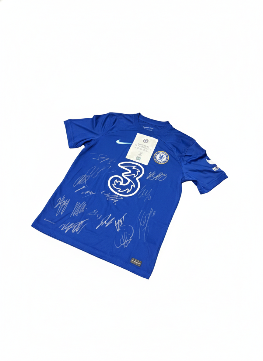 Chelsea FC Official Team-Signed 2022/23 with Club Certificate