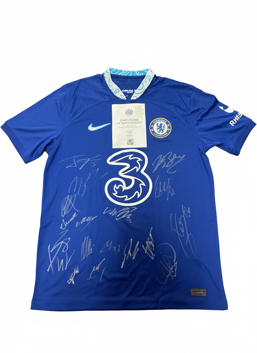 Chelsea FC Official Team-Signed 2022/23 with Club Certificate