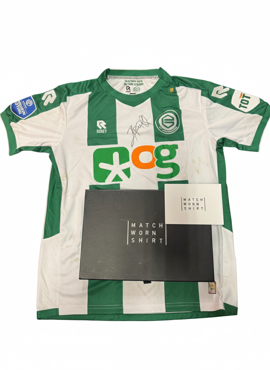 Ricardo Pepi Match-Worn and Signed FC Groningen Jersey – Eredivisie 2022/23