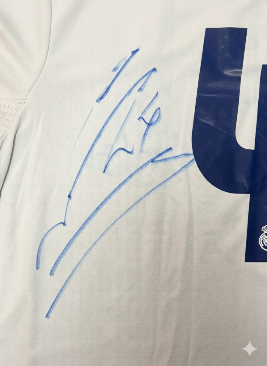 Sergio Ramos Signed Real Madrid 2016/17 Home Jersey