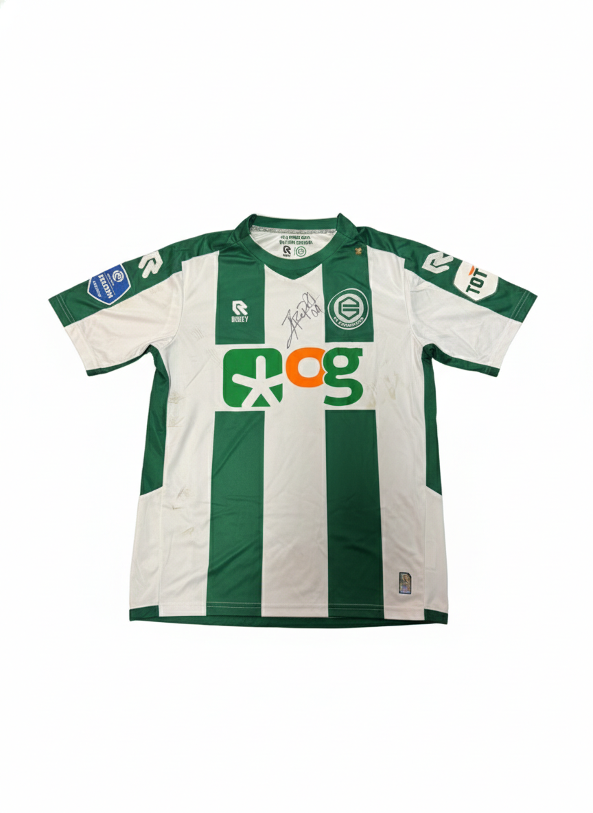 Ricardo Pepi Match-Worn and Signed FC Groningen Jersey – Eredivisie 2022/23