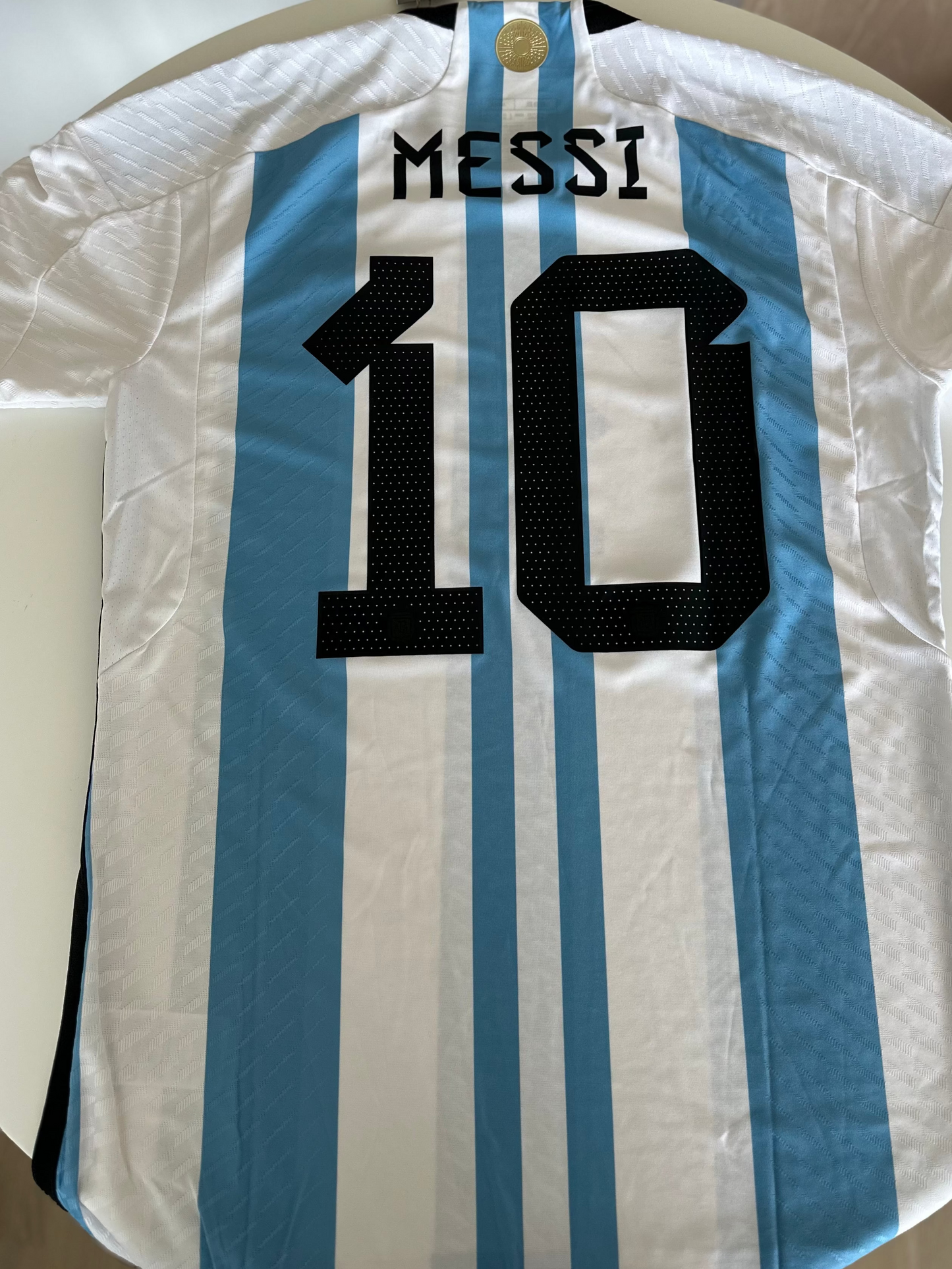 Lionel Messi Signed 2022  Player Issue Argentina Jersey