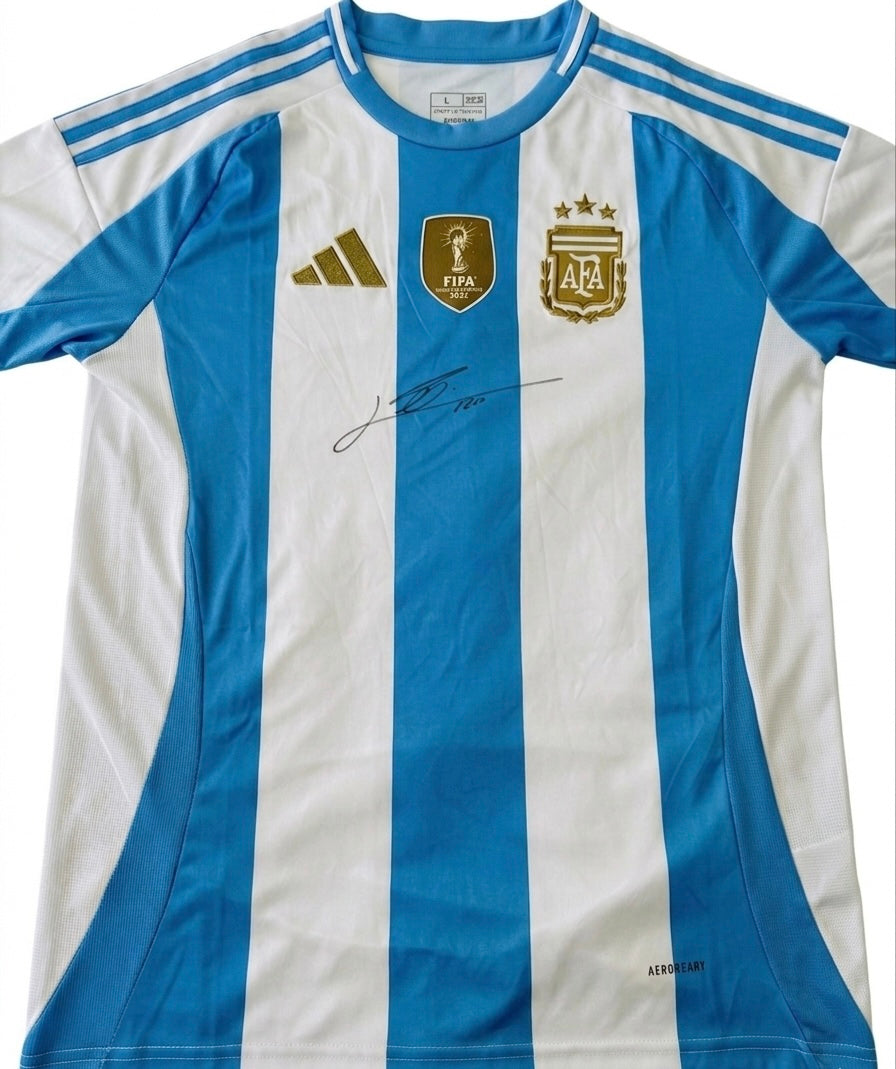 Lionel Messi Signed Argentina Jersey