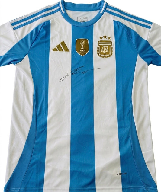 Lionel Messi Signed Argentina Jersey