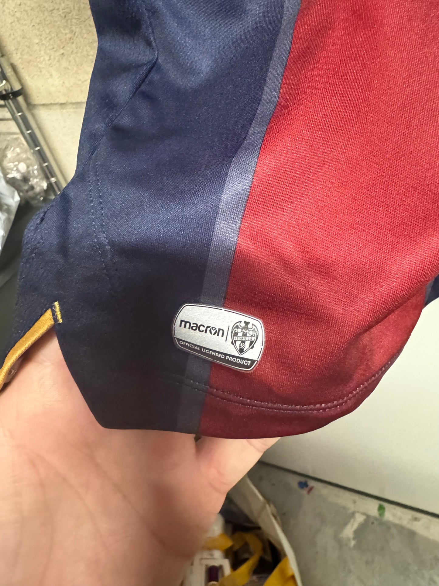 Jorge De Frutos Match-Worn & Signed Levante UD Jersey – Certified by MatchWornShirt