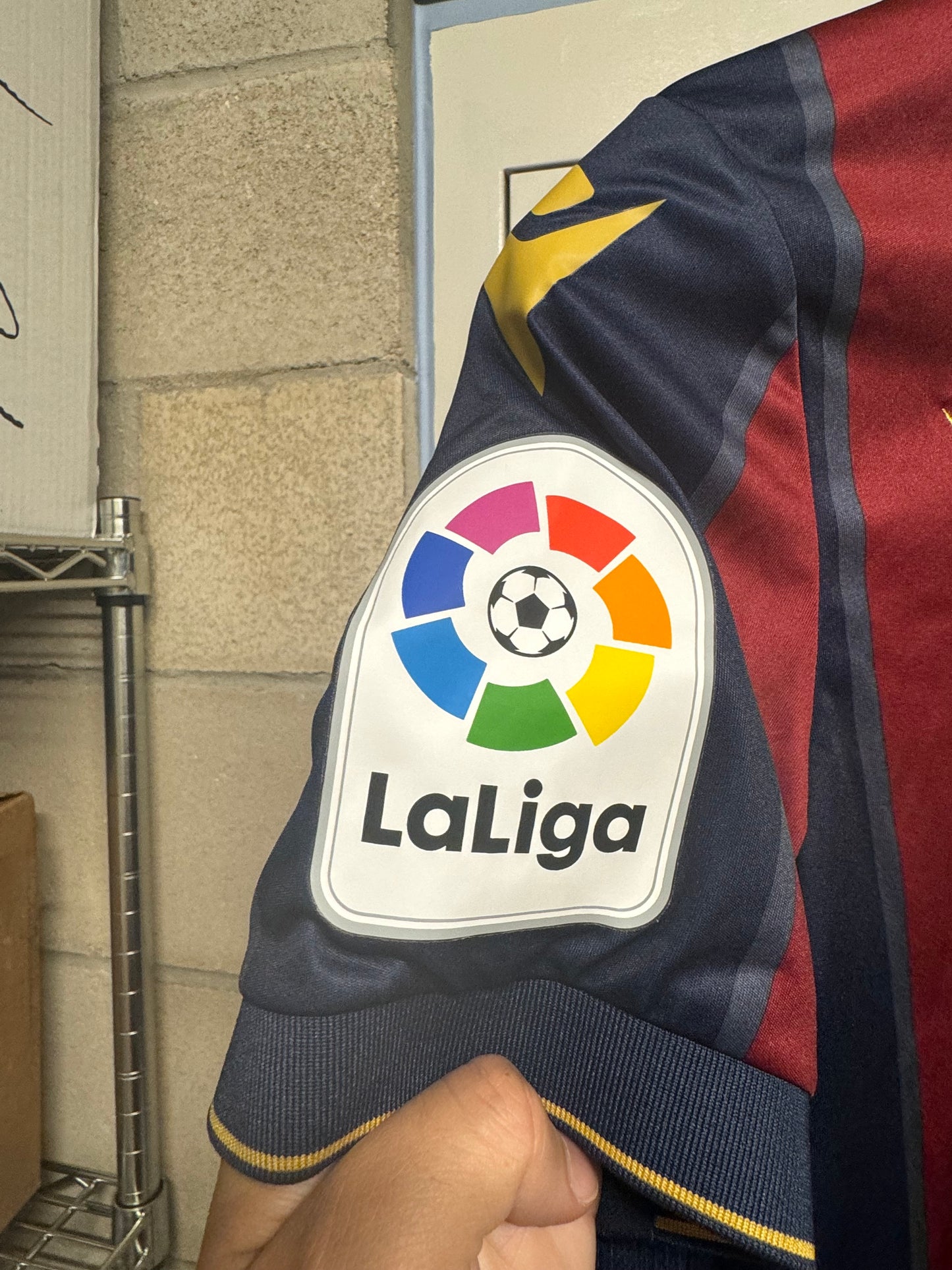 Jorge De Frutos Match-Worn & Signed Levante UD Jersey – Certified by MatchWornShirt