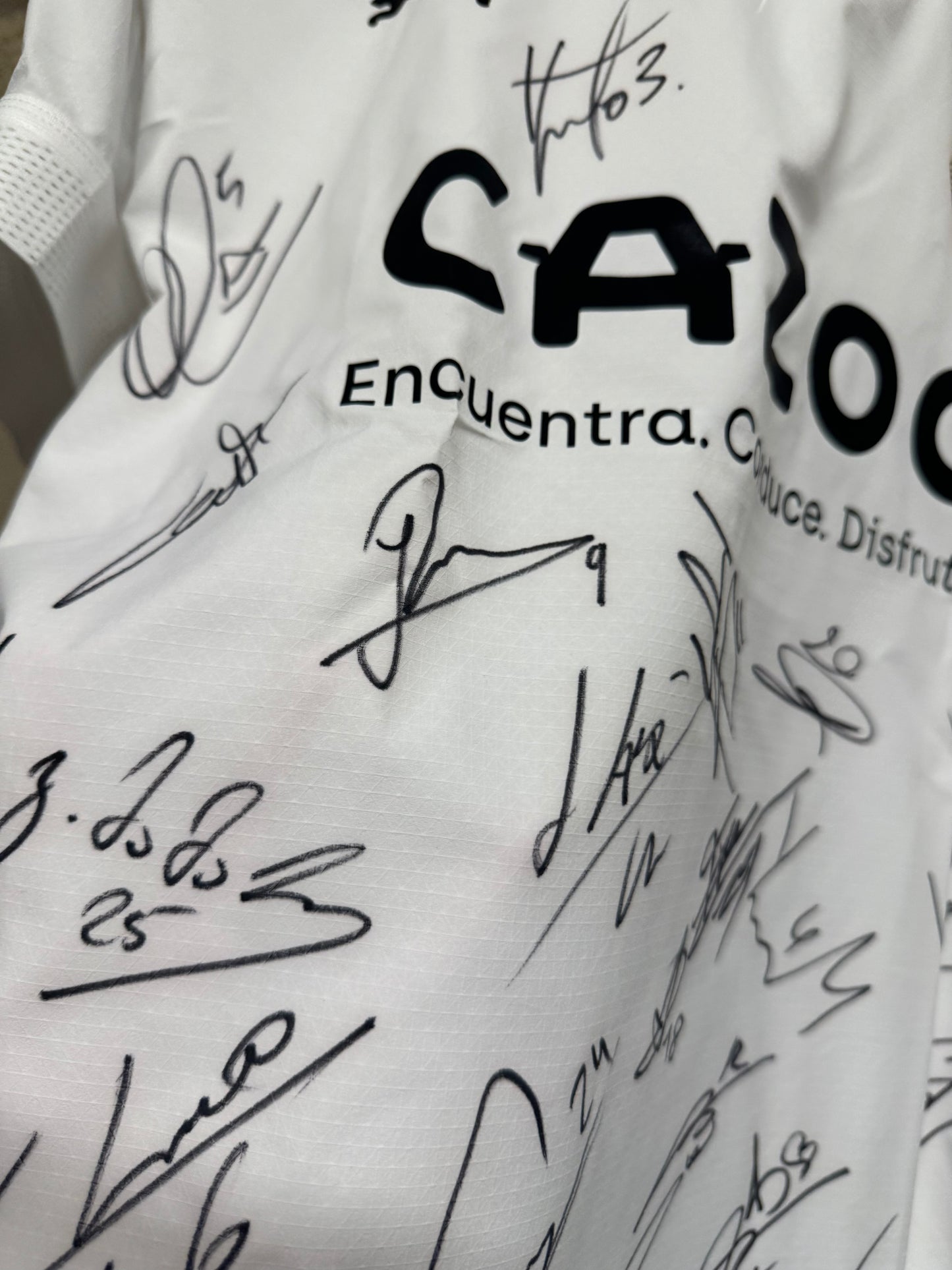 Valencia CF Team-Signed Jersey – MatchWornShirt Authenticated