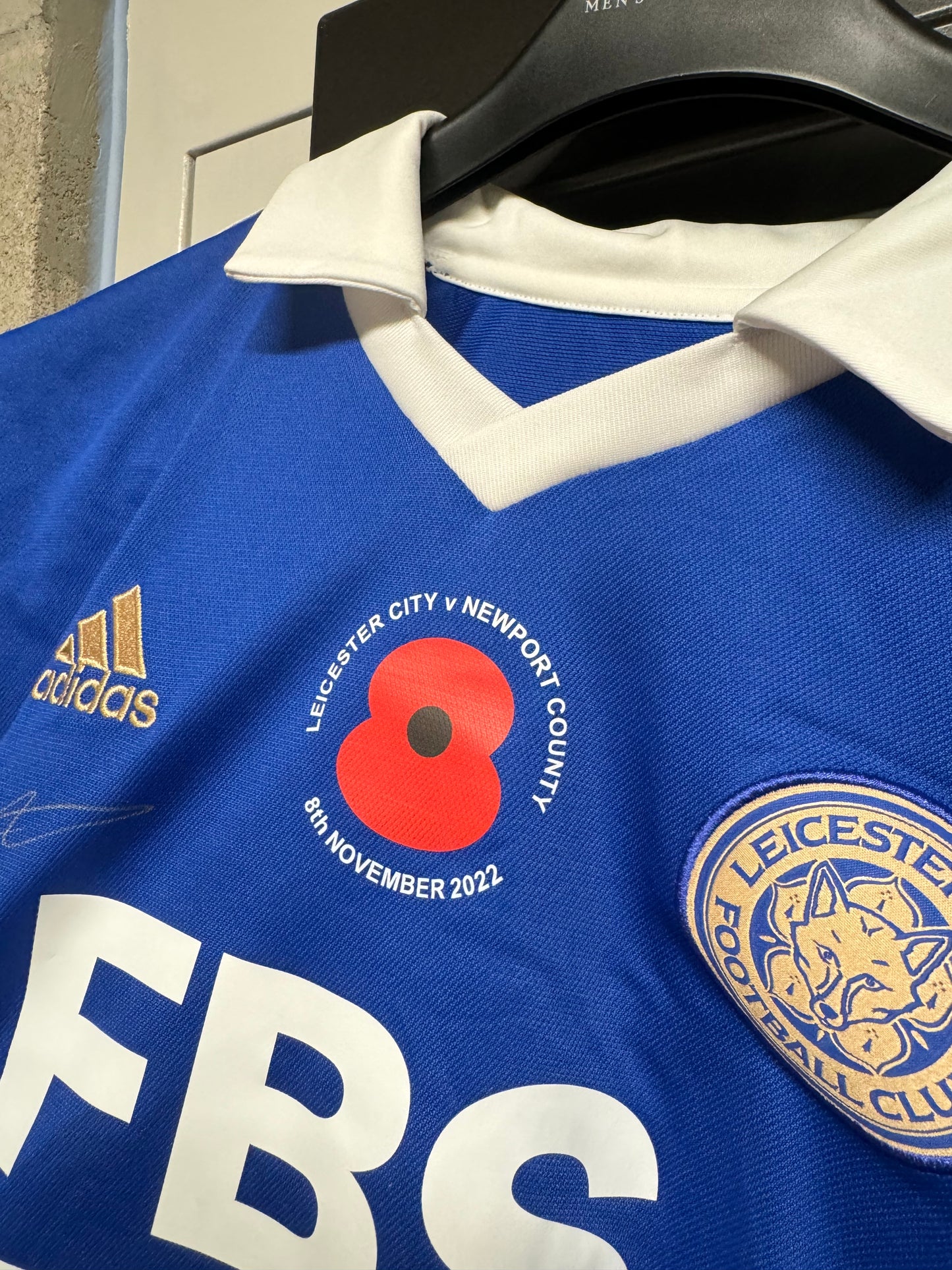Harvey Barnes Signed Match-Worn Leicester City Jersey – Poppy Match Edition
