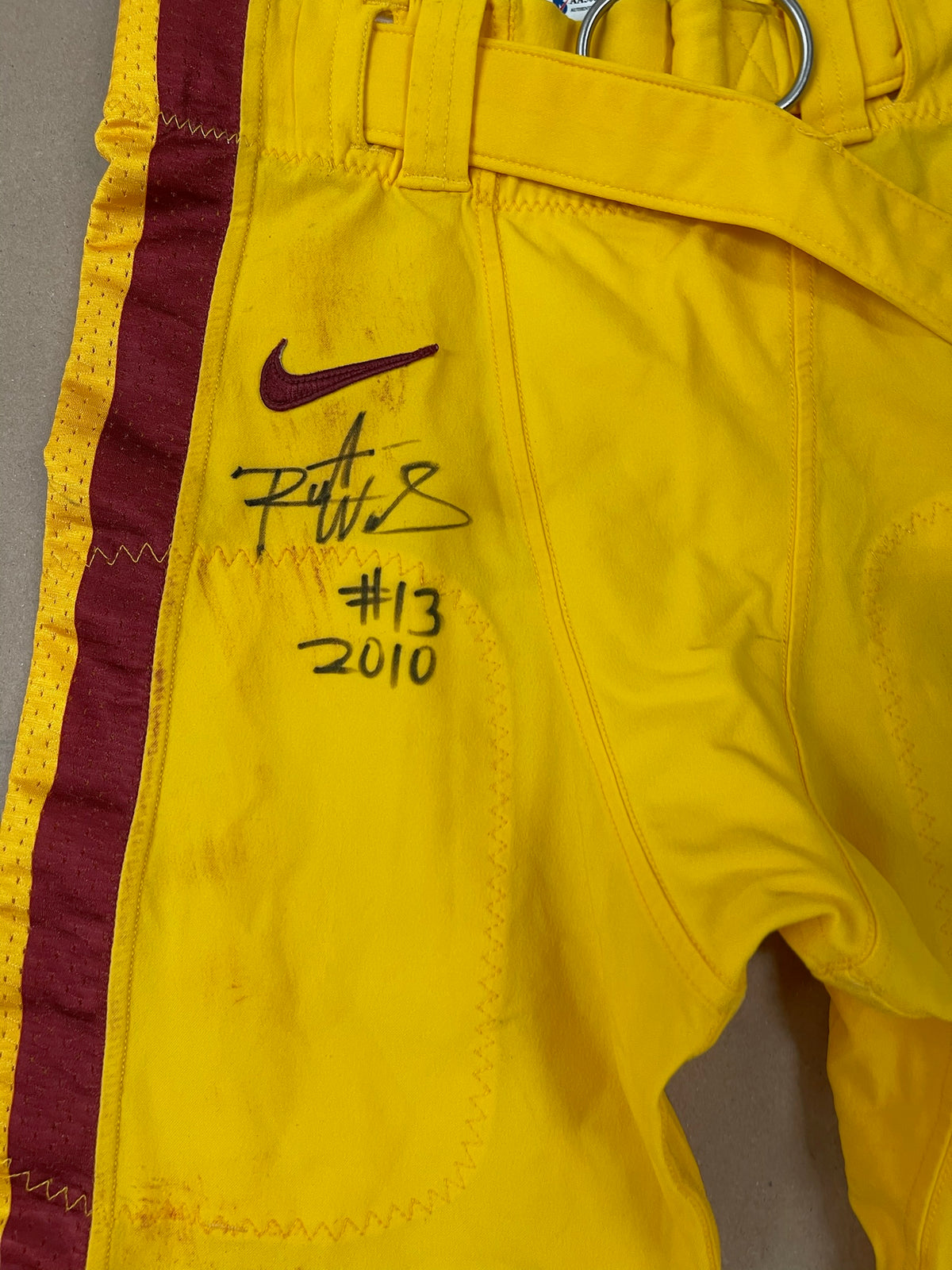 Robert Woods Signed Freshman Year USC Trojans Football Pants
