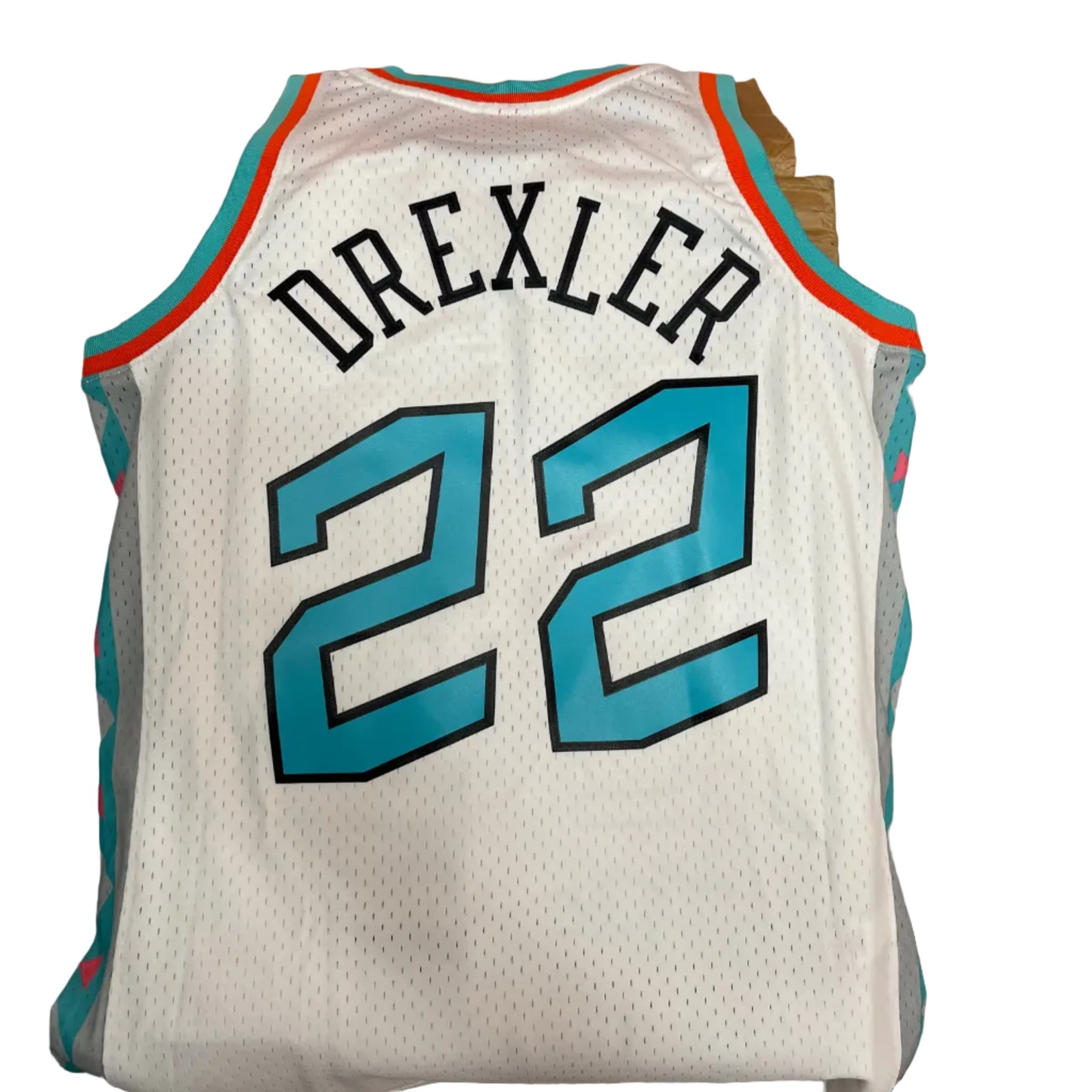 Clyde Drexler Signed and Inscribed NBA All Star Jersey