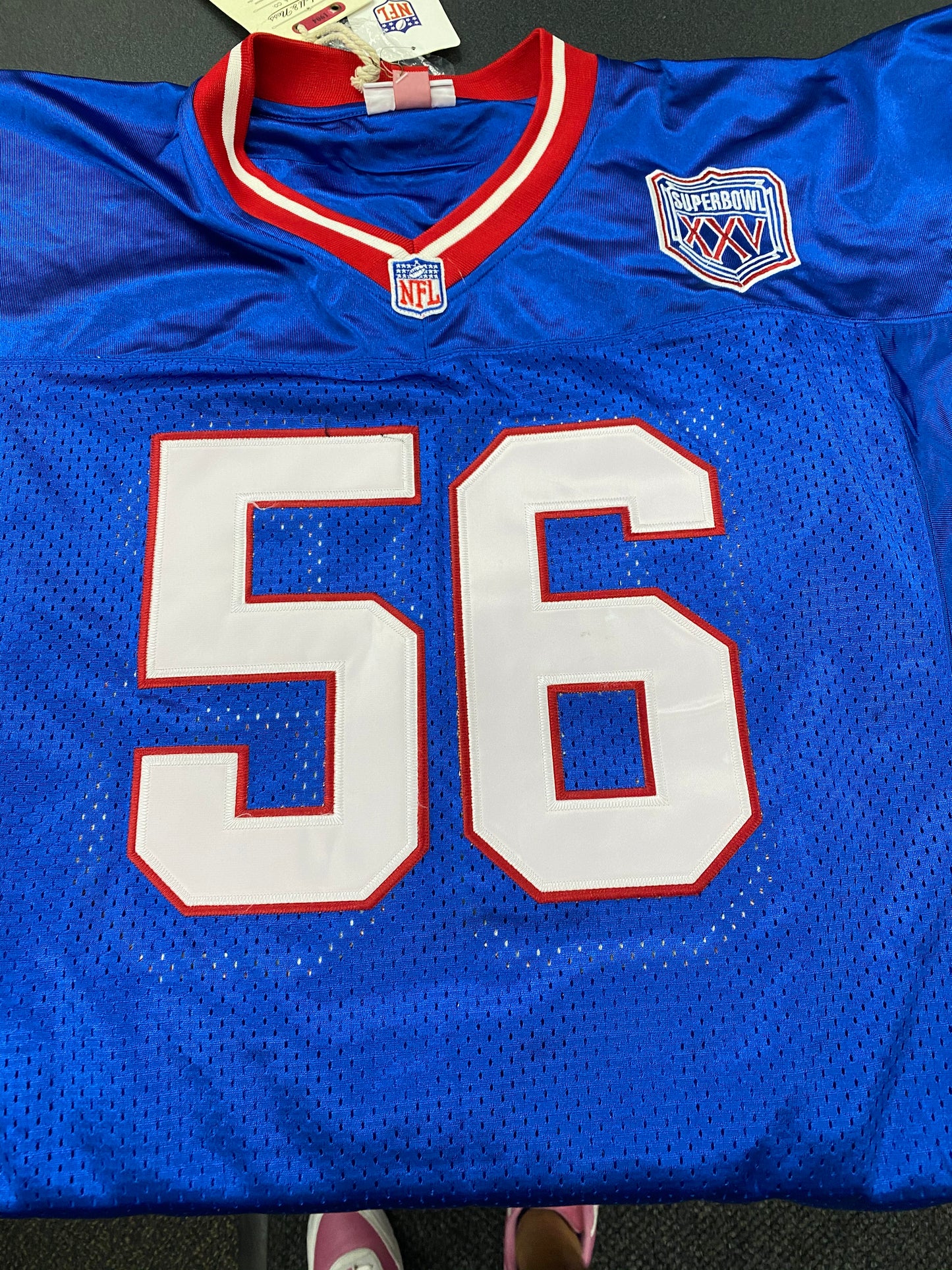 Lawrence Taylor Signed and Inscribed Giants Jersey