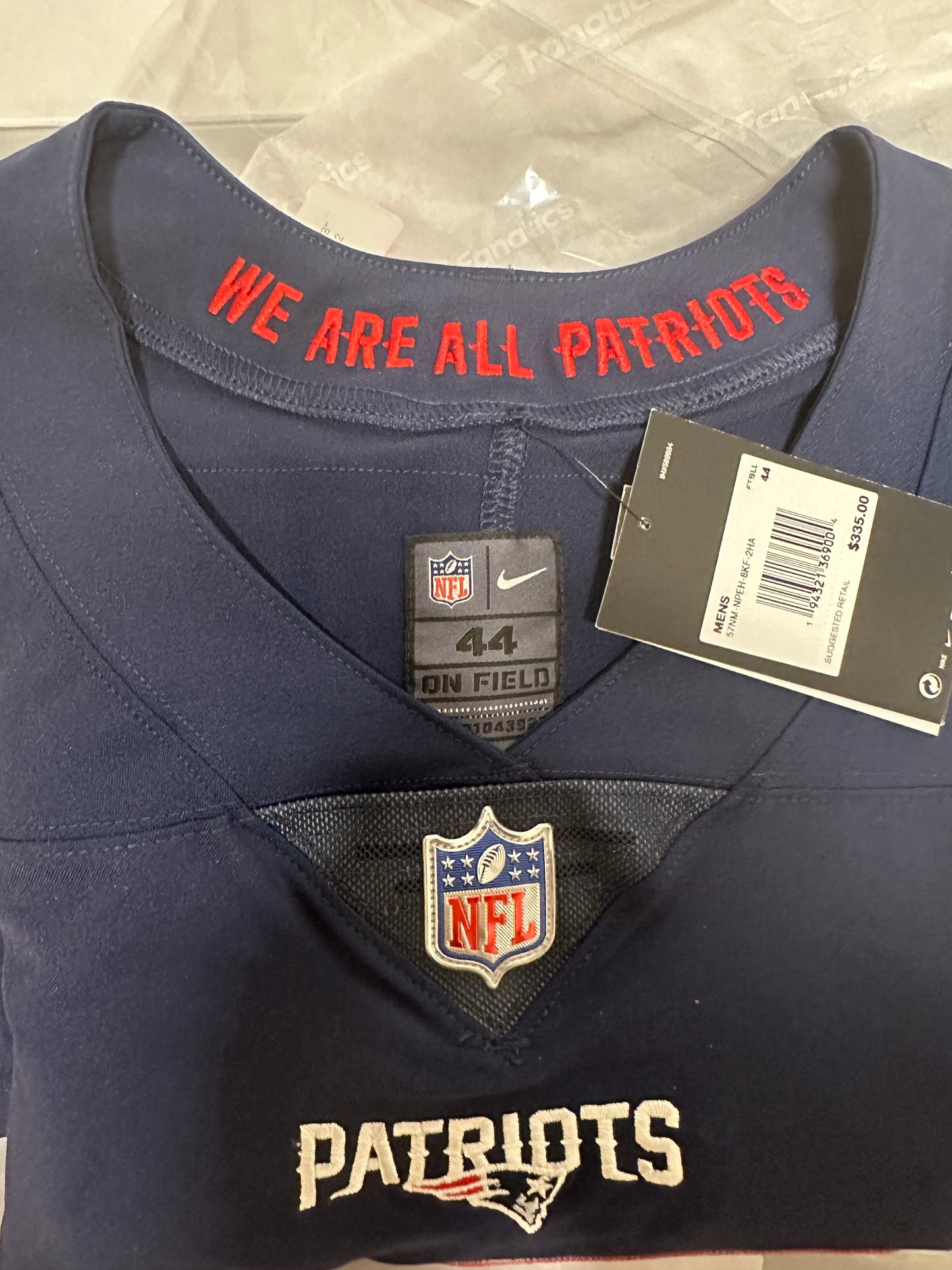 Tom Brady Signed and Inscribed Limited Edition Patriots Jersey