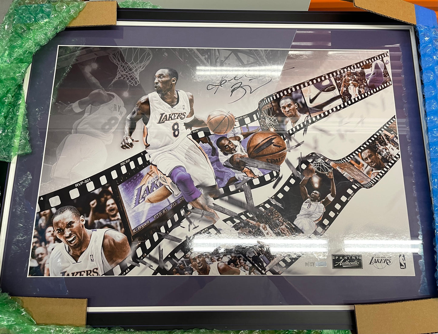 Kobe Bryant Signed Autographed “1/22/2006” 81 Pts 20x30 Photo Panini COA LE 124