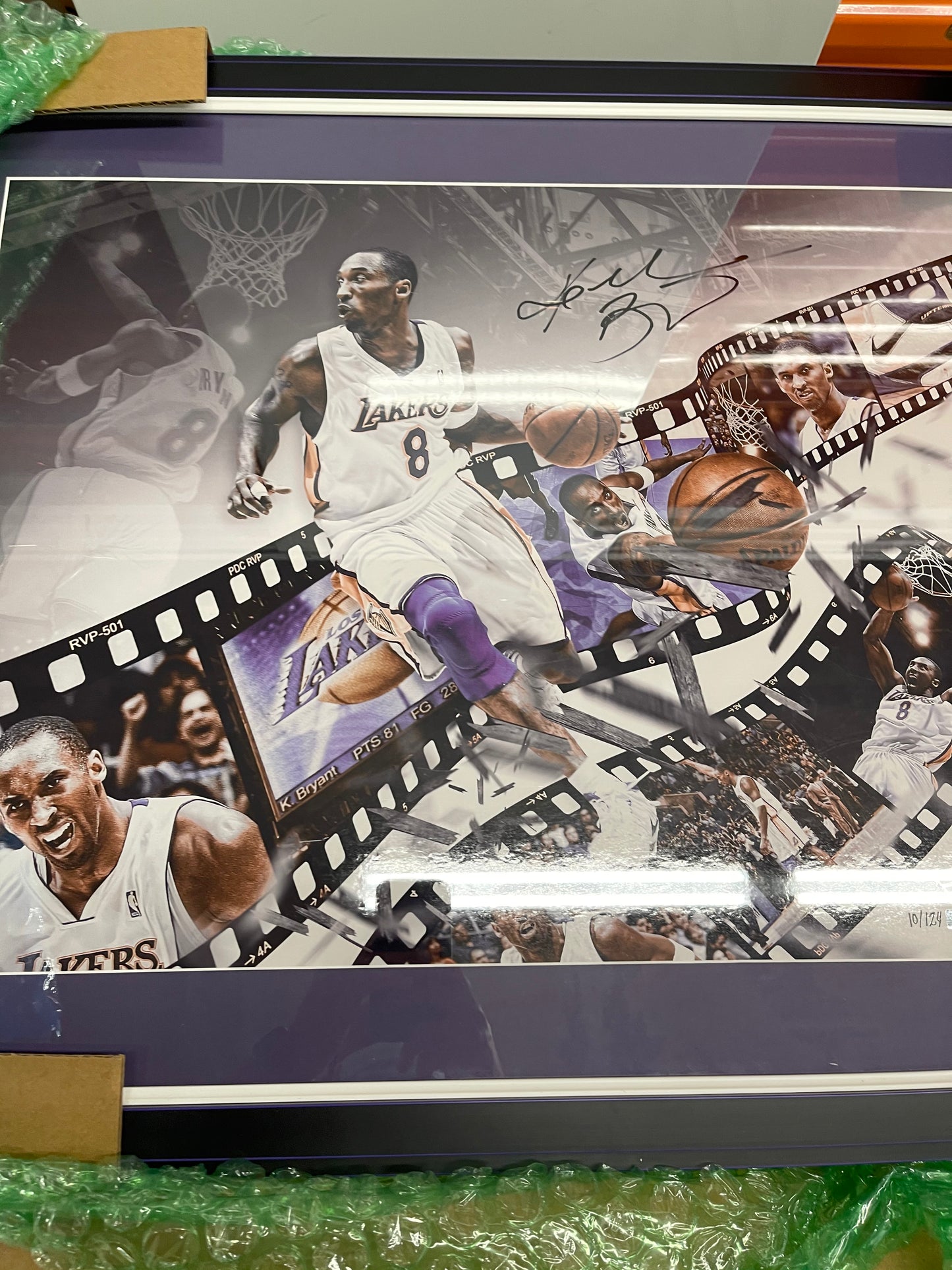 Kobe Bryant Signed Autographed “1/22/2006” 81 Pts 20x30 Photo Panini COA LE 124