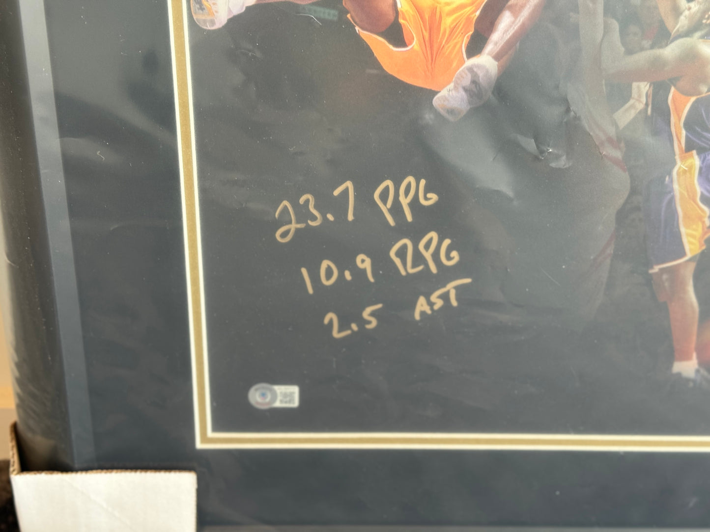 Shaquille O’Neal Signed 1-of-1 Career Tribute Photo (Framed + Beckett Authenticated)