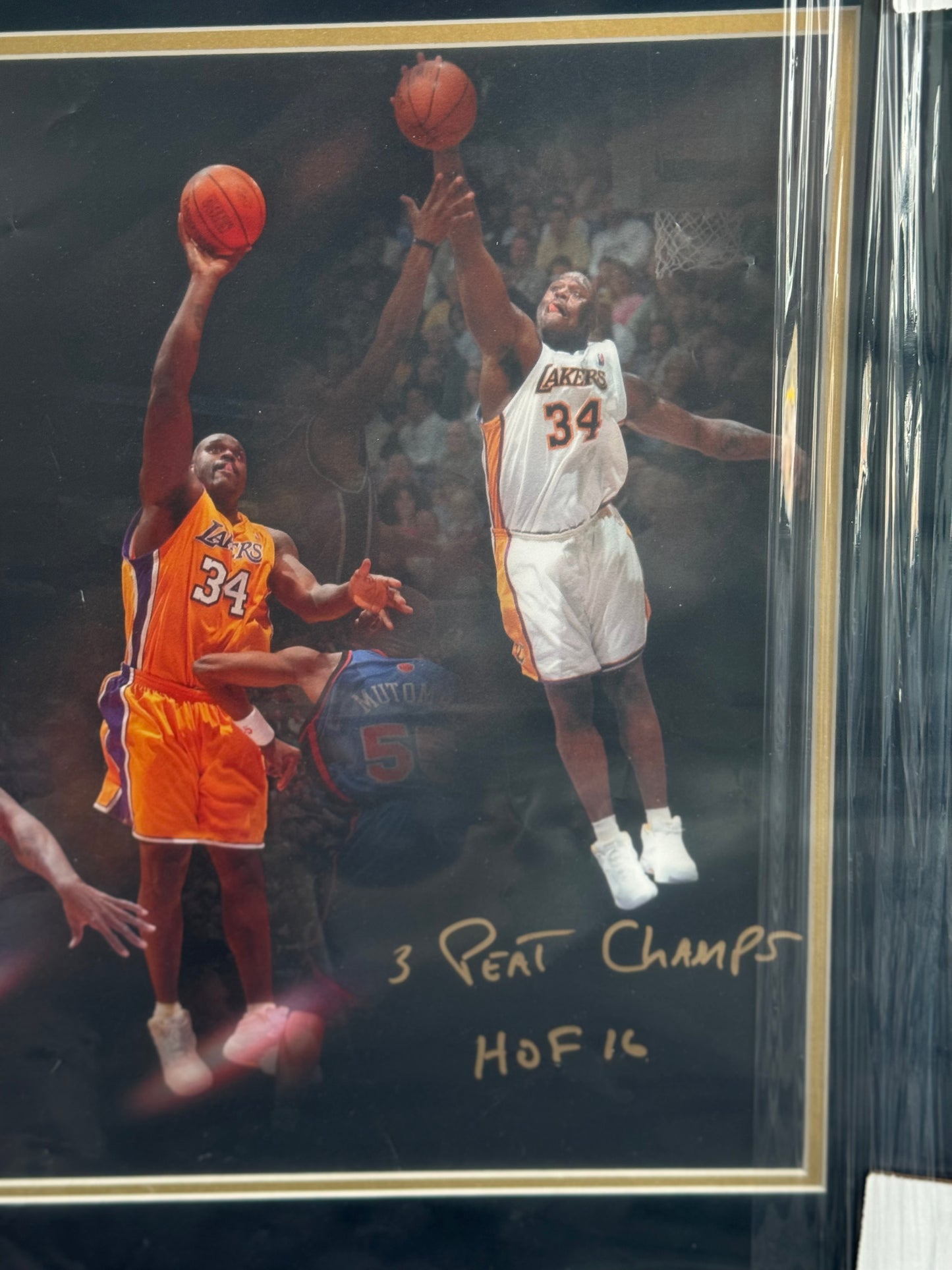 Shaquille O’Neal Signed 1-of-1 Career Tribute Photo (Framed + Beckett Authenticated)