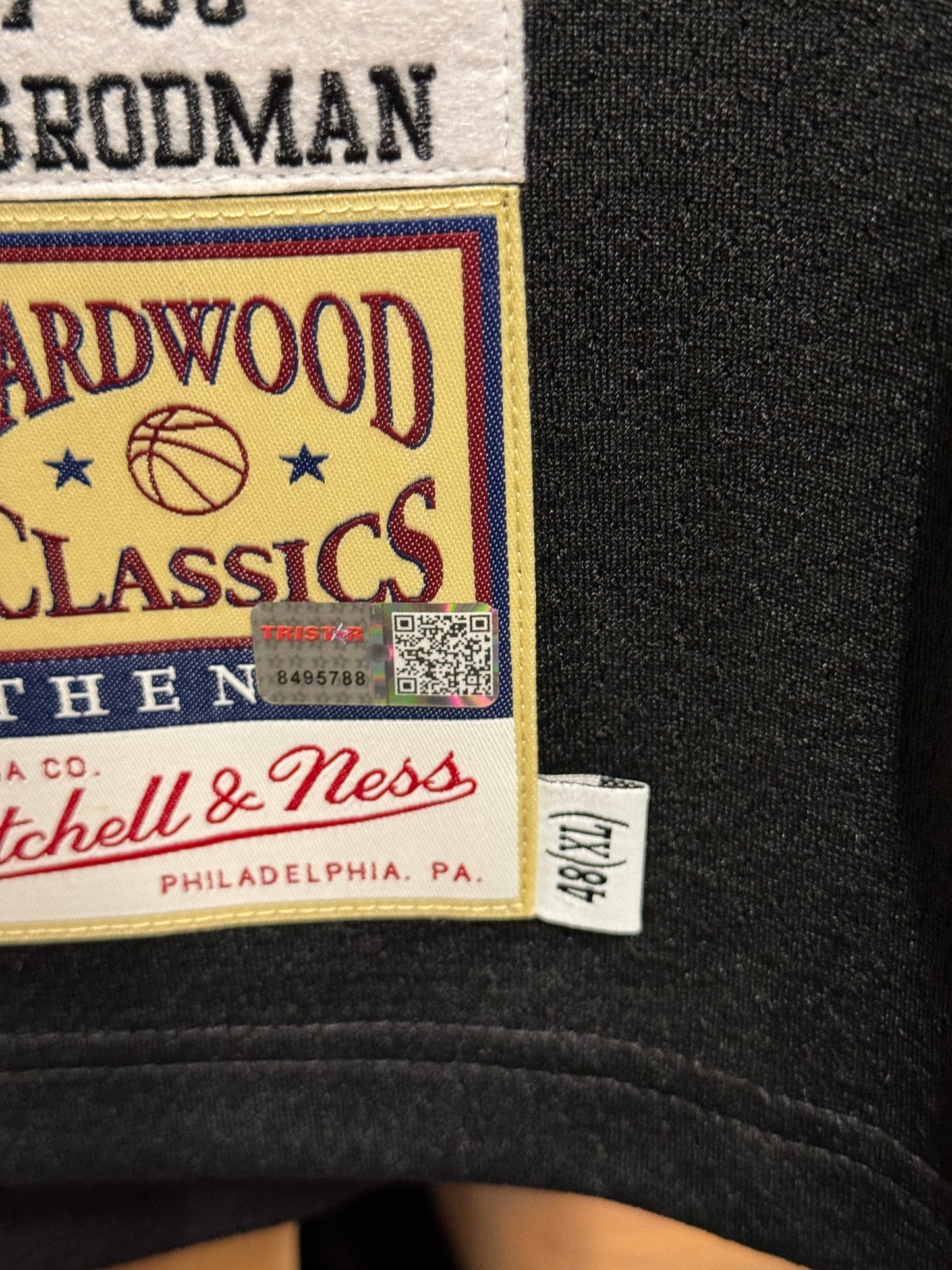 Dennis Rodman Signed Chicago Bulls Jersey – "The Worm" Inscription | Mitchell & Ness Authentic